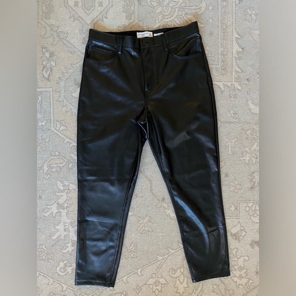 Abercrombie & Fitch Pants - Abercrombie and Fitch Vegan Leather Skinny High Rise